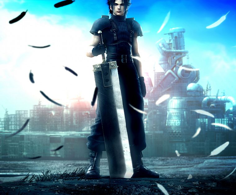 Final Fantasy VII, video games, Crisis Core - desktop wallpaper