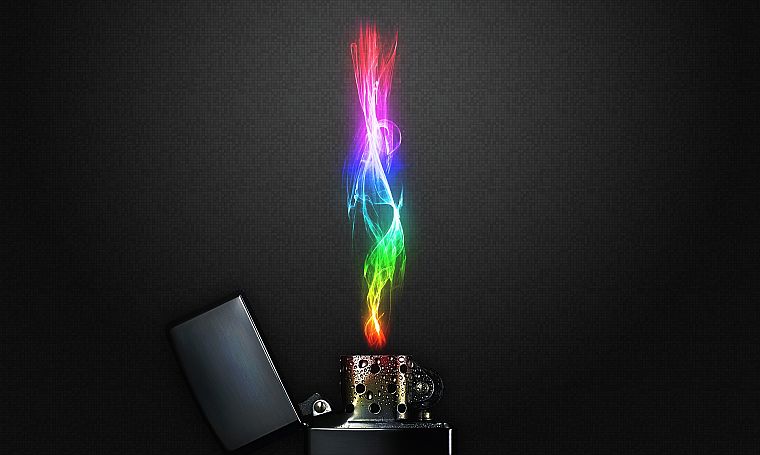 multicolor, lighters - desktop wallpaper