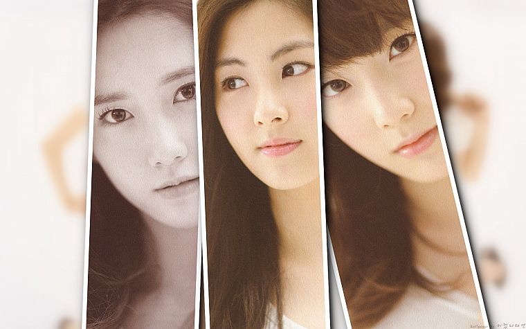 women, Girls Generation SNSD, celebrity, Seohyun, singers, Kim Taeyeon, Im YoonA - desktop wallpaper