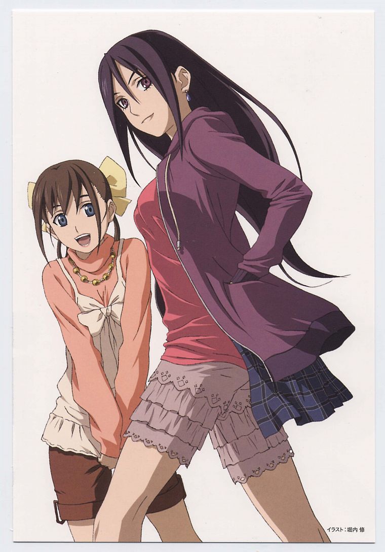 Ga-Rei: Zero, anime girls, scans, Kasuga Natsuki - desktop wallpaper
