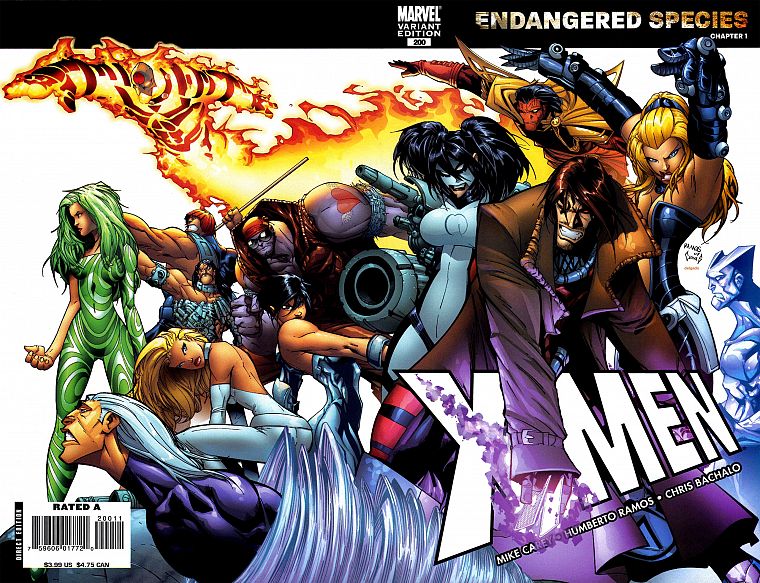 comics, X-Men, artwork, Marvel Comics, Chris Bachalo - desktop wallpaper