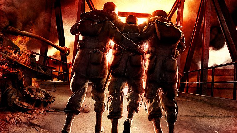 video games, Brothers In Arms: Hell's Highway - desktop wallpaper