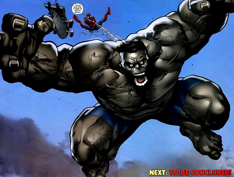 Hulk (comic character), Spider-Man, Marvel Comics, Peter Parker - desktop wallpaper