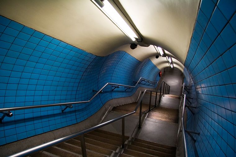 architecture, stairways, tunnels - desktop wallpaper