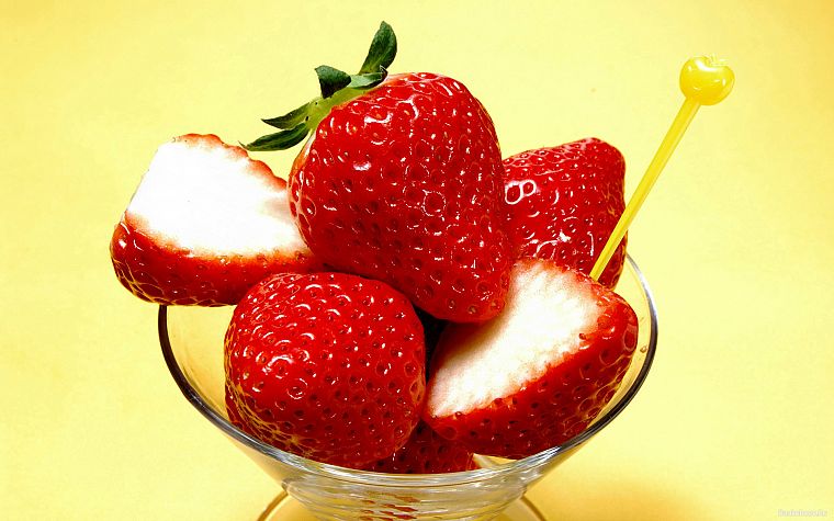 fruits, strawberries - desktop wallpaper