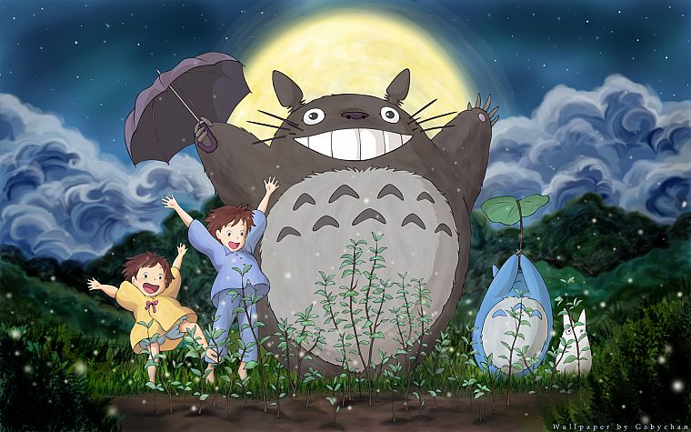 cartoons, Hayao Miyazaki, My Neighbour Totoro - desktop wallpaper