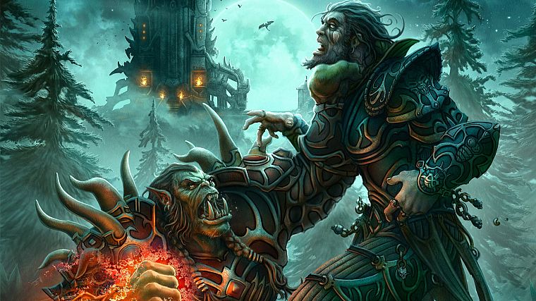 World of Warcraft, fantasy art - desktop wallpaper