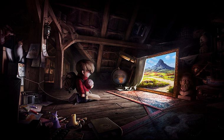 artistic, fantasy art, The Wormworld Saga - desktop wallpaper