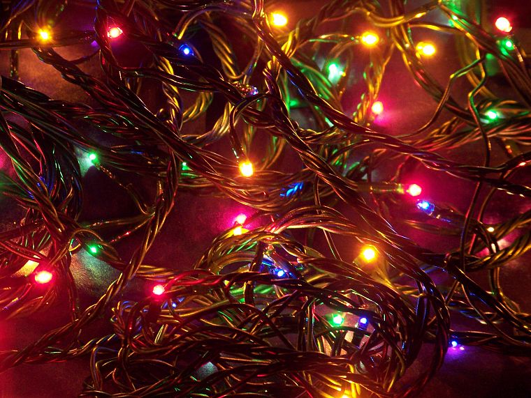 lights, Christmas lights - desktop wallpaper