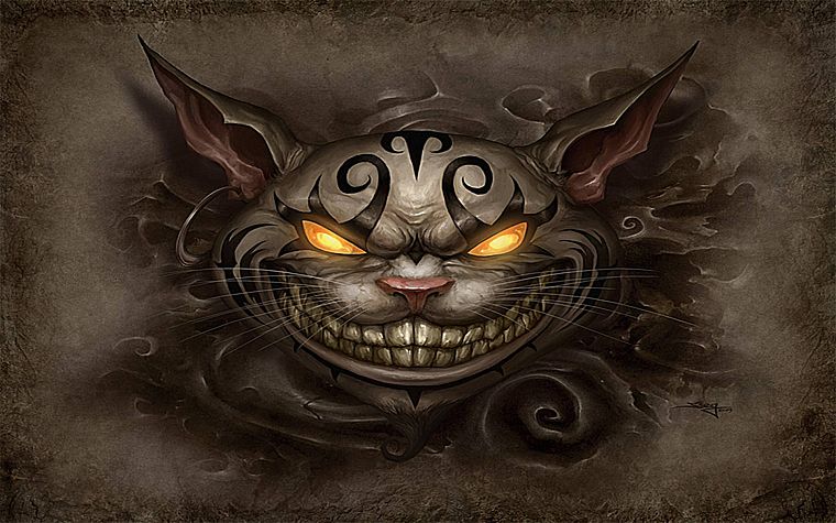Cheshire Cat - desktop wallpaper