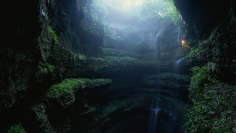 nature, caves, Mexico, abyss - desktop wallpaper