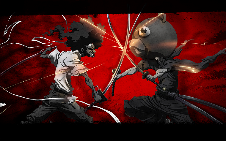 Afro Samurai - desktop wallpaper