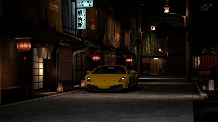 video games, cars, vehicles, Lamborghini Gallardo, Gran Turismo 5, Playstation 3 - desktop wallpaper