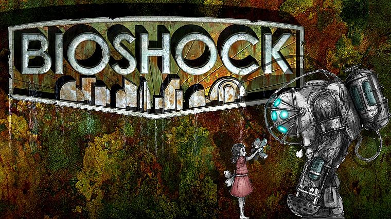 video games, Big Daddy, BioShock - desktop wallpaper