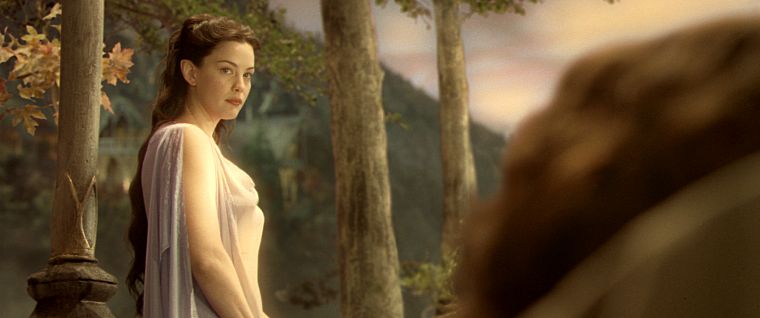 women, Liv Tyler, The Lord of the Rings, Arwen Undomiel, The Fellowship of the Ring - desktop wallpaper