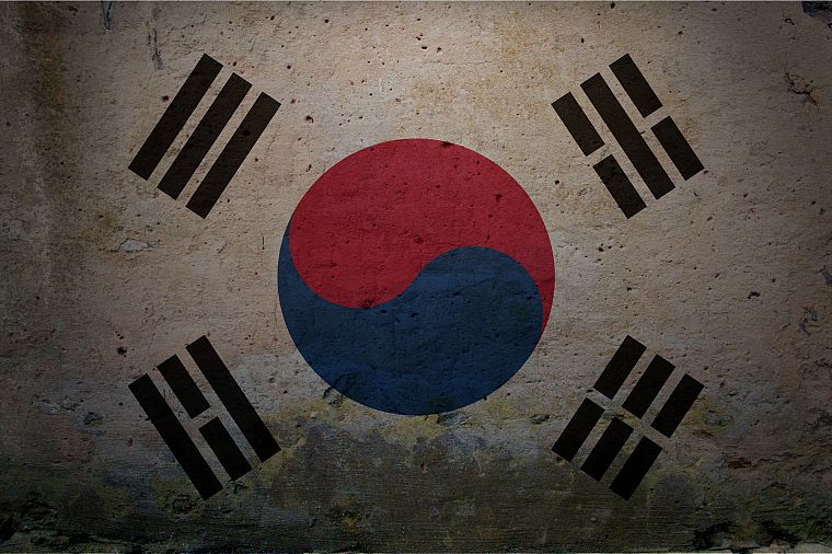flags, South Korea - desktop wallpaper