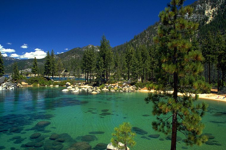 landscapes, USA, lakes, Lake Tahoe - desktop wallpaper