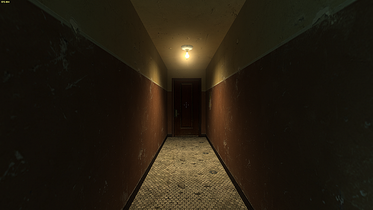 Half-Life, hallway - desktop wallpaper