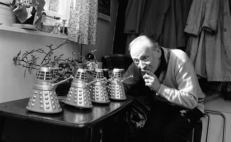 Dalek, Doctor Who, William Hartnell - desktop wallpaper