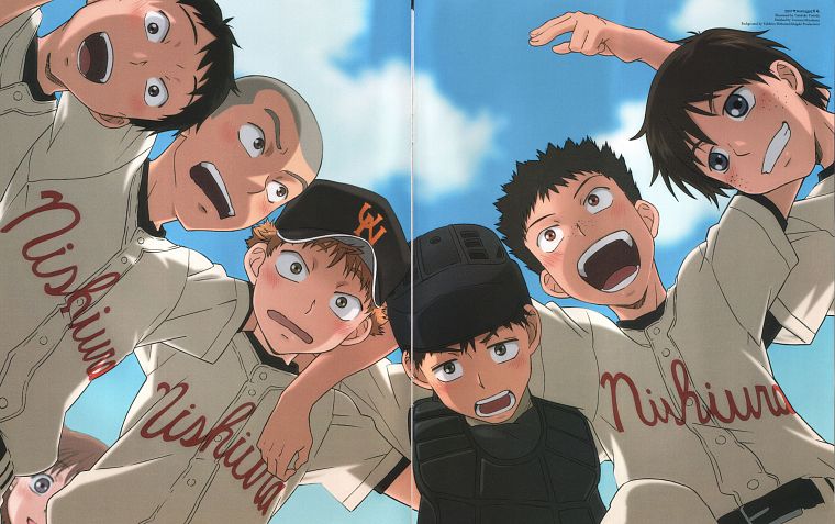 baseball, anime, ookiku furikabutte - desktop wallpaper