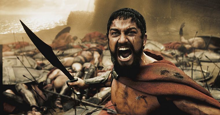 300 (movie), Leonidas, Sparta, men, Gerard Butler - desktop wallpaper