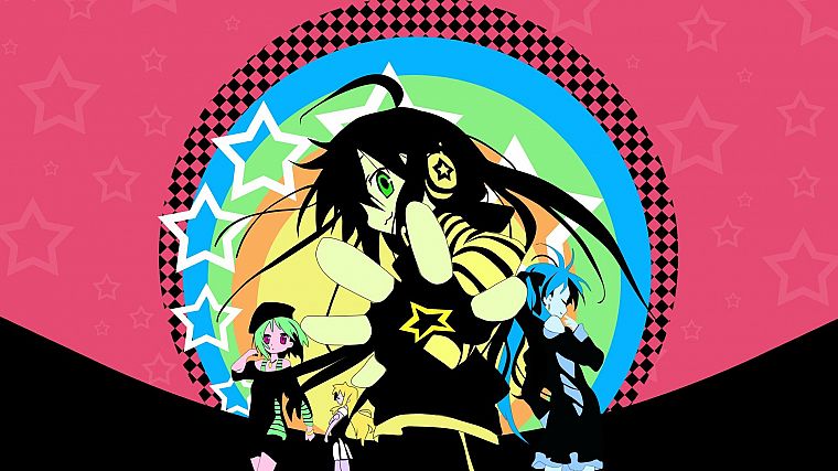 Lucky Star, Hiiragi Kagami, Hiiragi Tsukasa, Takara Miyuki, Izumi Konata, anime girls - desktop wallpaper