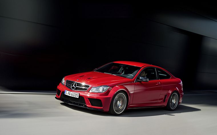 red, cars, supercars, Mercedes-Benz - desktop wallpaper