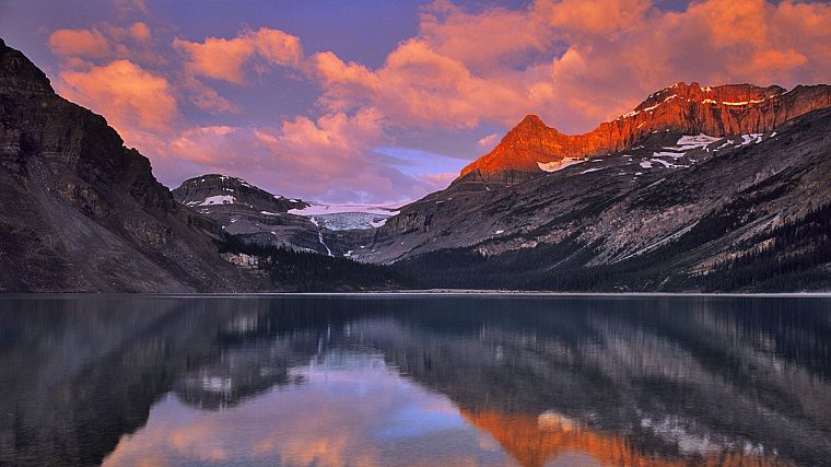 dawn, Alberta, bows, Banff National Park, National Park - desktop wallpaper