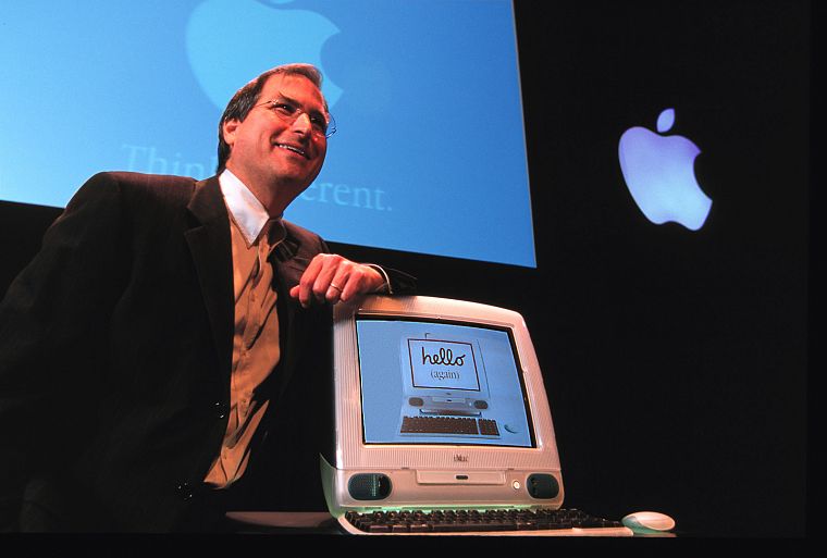 Apple Inc., iMac, Steve Jobs - desktop wallpaper