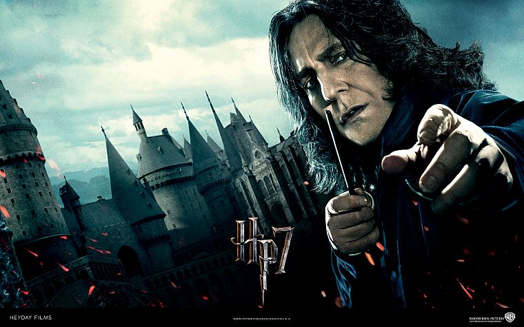 movies, Harry Potter, Harry Potter and the Deathly Hallows, Alan Rickman, Severus Snape - desktop wallpaper