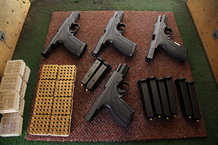 guns, weapons, handguns - desktop wallpaper