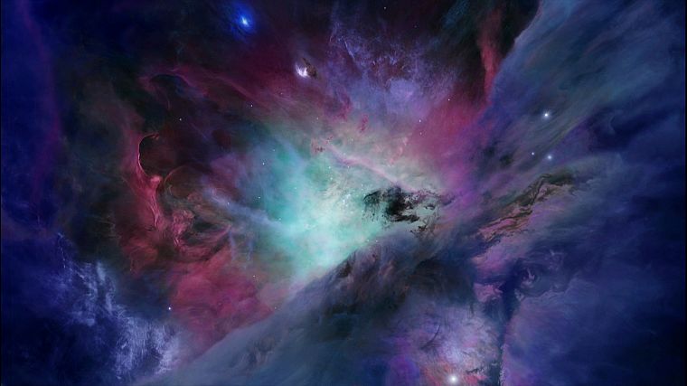 outer space, nebulae, Orion - desktop wallpaper