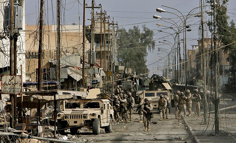 soldiers, army, military, Iraq, Humvee, Hummer H1 - desktop wallpaper