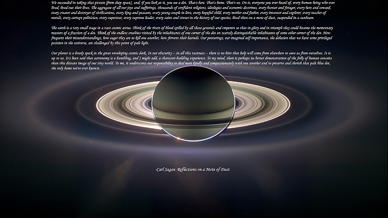 text, planets, Saturn - desktop wallpaper