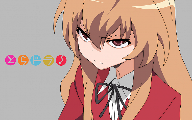 school uniforms, Aisaka Taiga, Toradora, angry face - desktop wallpaper