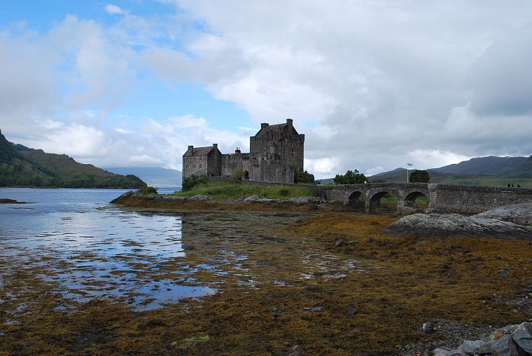 castles, architecture, Scotland, Eilean Donan Castle - desktop wallpaper