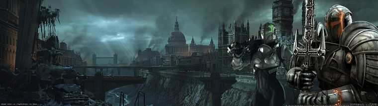 video games, Hellgate London - desktop wallpaper