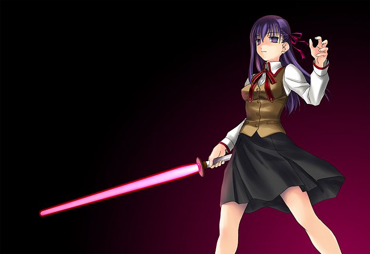 Fate/Stay Night, school uniforms, Matou Sakura, Fate series - desktop wallpaper