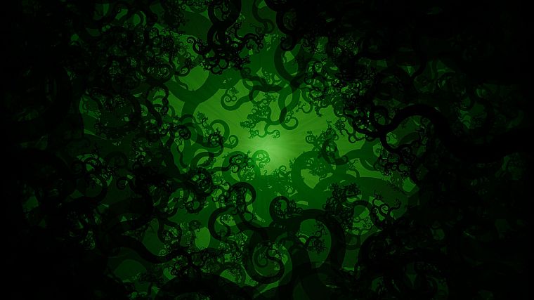 green, artwork - desktop wallpaper
