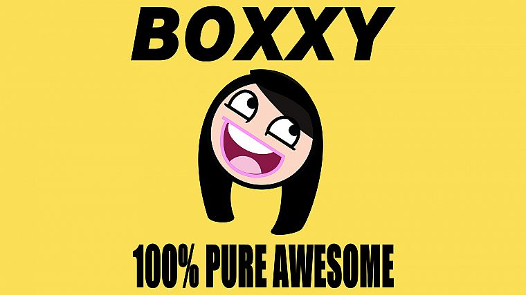 Boxxy, Awesome Face - desktop wallpaper