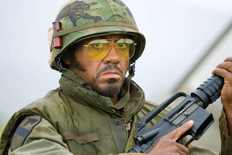 Robert Downey Jr, Tropic Thunder, men with glasses - desktop wallpaper