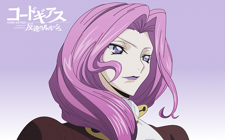 Code Geass, Cornelia Li Britannia, pink hair, anime, purple eyes, anime girls - desktop wallpaper