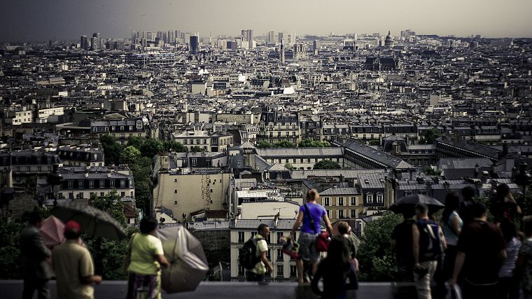 Paris, buildings, Notre Dame, SacrÃÂ© Coeur, cities - desktop wallpaper