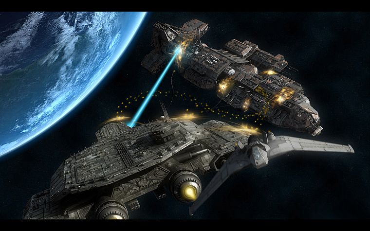 Stargate, Daedalus, spaceships, vehicles - desktop wallpaper