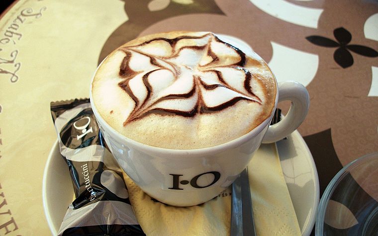 cappuccino, coffee cups - desktop wallpaper