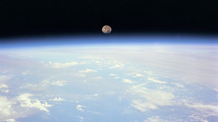 Moon, Earth - desktop wallpaper
