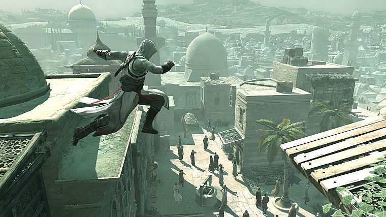 video games, Assassins Creed, Altair Ibn La Ahad - desktop wallpaper