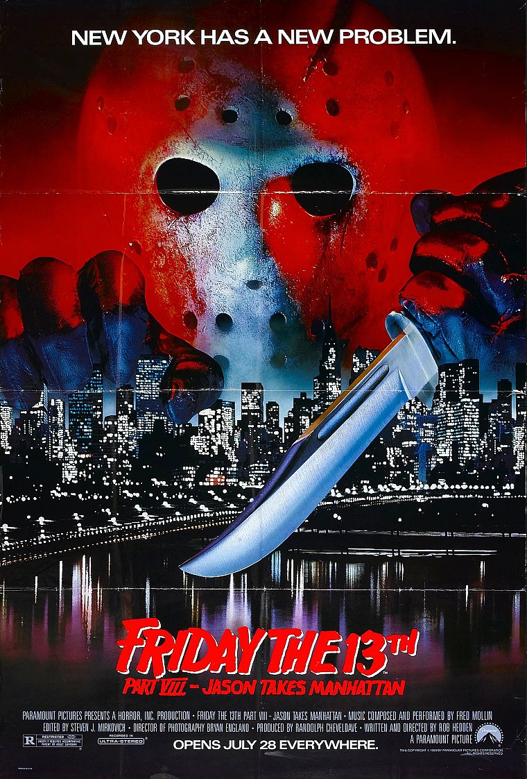 Friday the 13th, movie posters - desktop wallpaper
