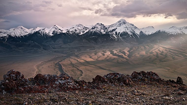 mountains, peak, Idaho, range - desktop wallpaper