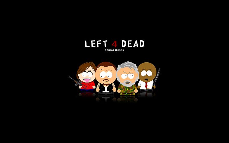 South Park, Left 4 Dead - desktop wallpaper